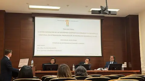Una tesis doctoral propone un modelo de intercooperación entre cooperativas agroalimentarias para impulsar el desarrollo territorial en Extremadura Una tesis doctoral propone un modelo de intercooperación entre cooperativas agroalimentarias para impulsar el desarrollo territorial en Extremadura