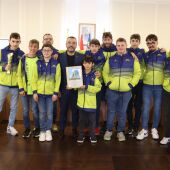 Recepción institucional al Club Tritons por los excelentes resultados en el campeonato nacional de Natación adaptada