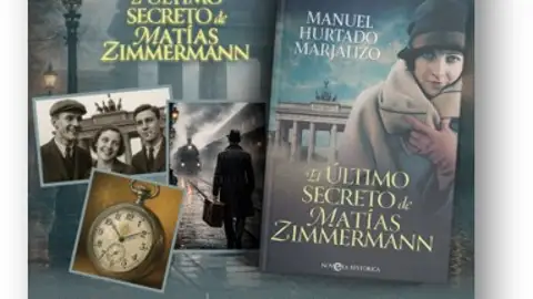 Manuel Hurtado Marjalizo firma su úlima novela "El secreto de Matías Zimmermann" en la feria del libro Zimmermann