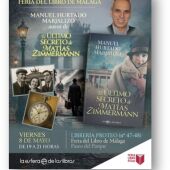 Manuel Hurtado Marjalizo firma su úlima novela "El secreto de Matías Zimmermann" en la feria del libro 