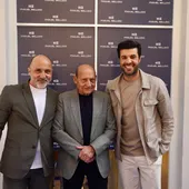 Miguel Torres acompaña a Miguel Bellido en la apertura de su primera tienda Miguel Torres acompaña a Miguel Bellido en la apertura de su primera tienda