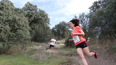 Imagen de archivo de una carrera Trail running