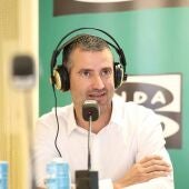 Marcos Serra, alcalde de Sant Antoni, durante su entrevista en Gente Viajera