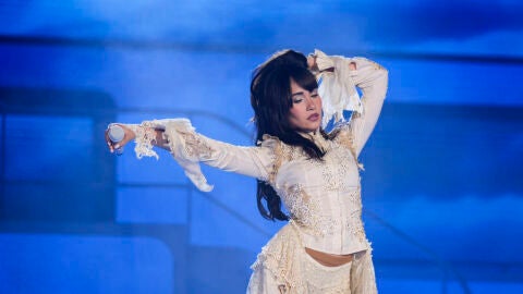 Aitana en su concierto en Roquetas de Mar con 'Cuarto Azul World Tour'