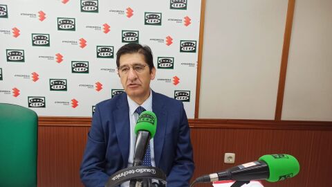 José Manuel Caballero en los estudios de Onda Cero Ciudad Real José Manuel Caballero en los estudios de Onda Cero Ciudad Real