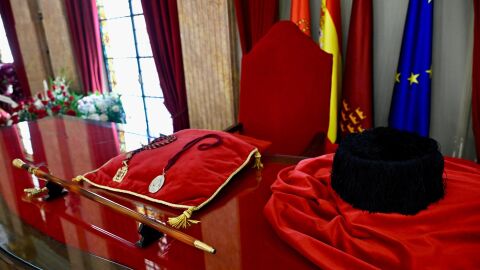 Bast&oacute;n de mando del alcalde Ballesta