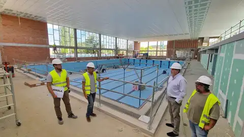 La piscina climatizada de Teruel abrirá en verano La piscina climatizada de Teruel abrirá en verano