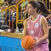 Inés Santibáñez, en un partido con el Joventut