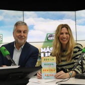 Beatriz Arias con Carlos Alsina