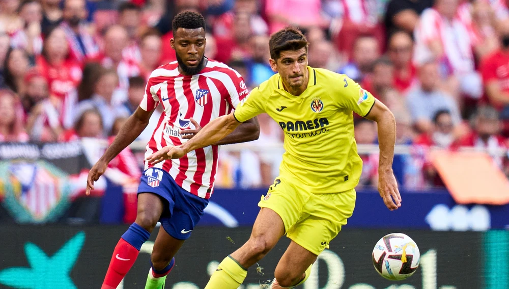 Gerard Moreno en un partido ante el Atlético Gerard Moreno en un partido ante el Atlético