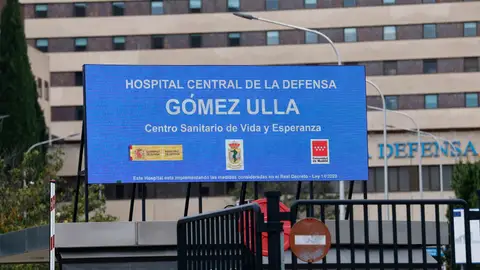 Acceso principal del Hospital Central de la Defensa Gómez Ulla Acceso principal del Hospital Central de la Defensa Gómez Ulla/ EFE/Rodrigo Jiménez