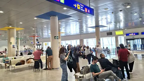 Imagen del interior del aeropuerto de Castellón Imagen del interior del aeropuerto de Castellón