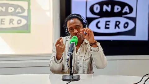 Dayramir Gonzalez en un moment de l'entrevista que li ha fet Miriam Franch a La Ciutat Dayramir Gonzalez en un moment de l'entrevista que li ha fet Miriam Franch a La Ciutat