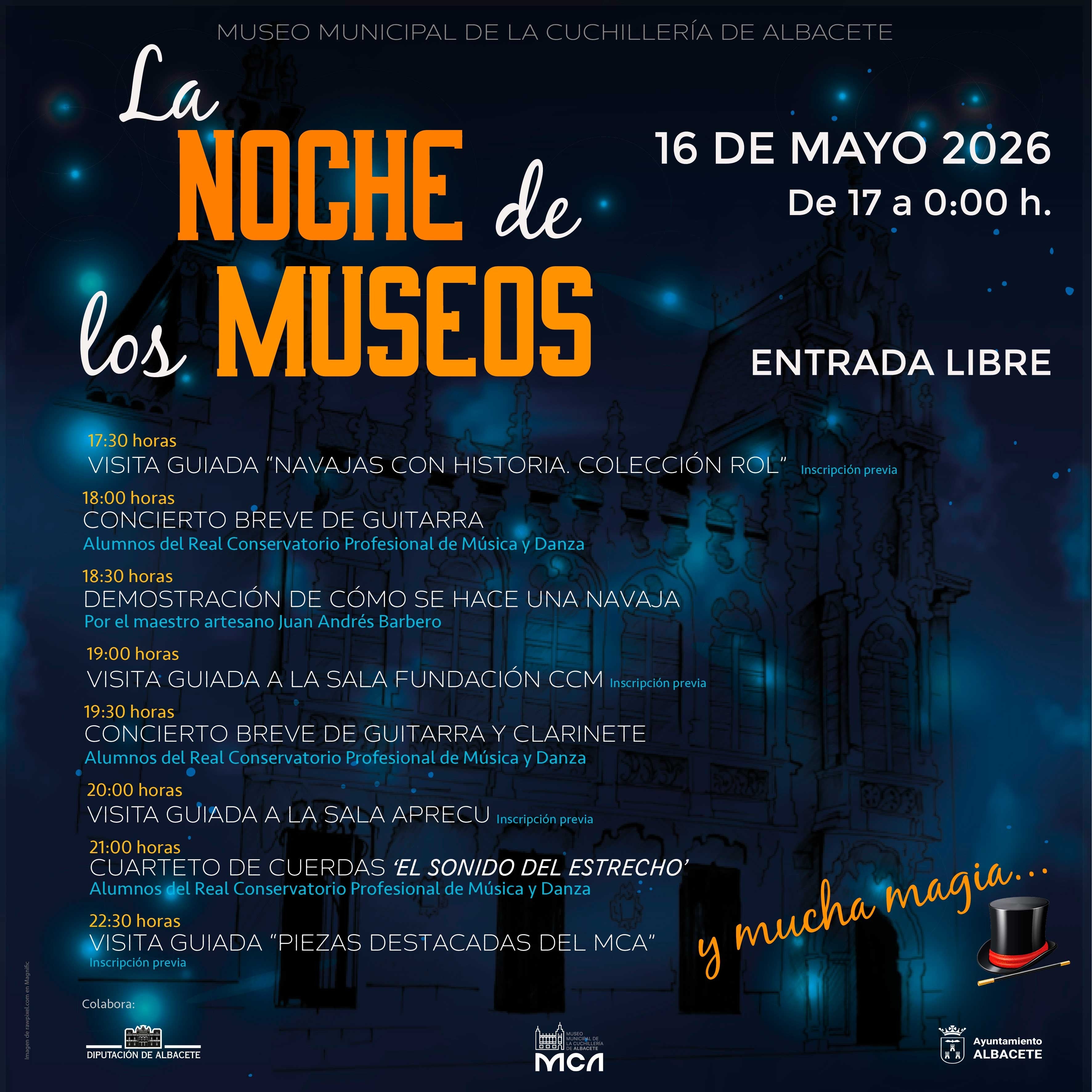 El Museo de la Cuchillería celebrará el Día Internacional y la Noche Europea de los Museos con una programación especial El Museo de la Cuchillería celebrará el Día Internacional y la Noche Europea de los Museos con una programación especial