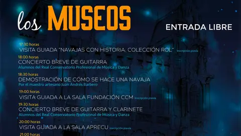 El Museo de la Cuchillería celebrará el Día Internacional y la Noche Europea de los Museos con una programación especial El Museo de la Cuchillería celebrará el Día Internacional y la Noche Europea de los Museos con una programación especial