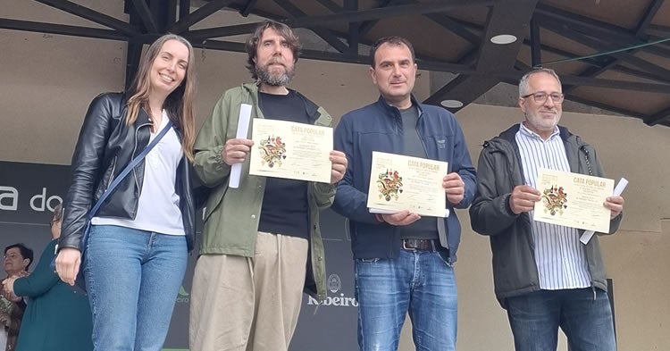 La 63ª edición de la Feira do Viño do Ribeiro distinguió a los ganadores de la Cata Popular La 63ª edición de la Feira do Viño do Ribeiro distinguió a los ganadores de la Cata Popular