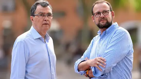 José Ballesta, alcalde de Murcia, junto al concejal José Guillén José Ballesta, alcalde de Murcia, junto al concejal José Guillén