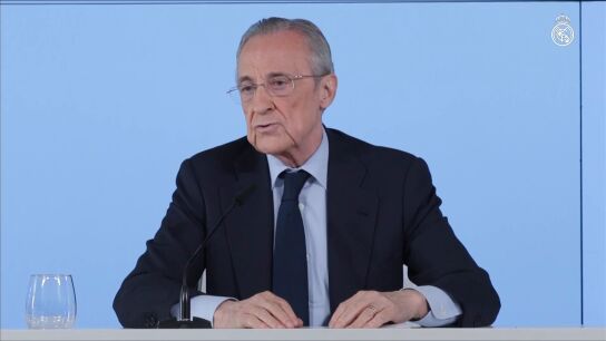 Florentino P&eacute;rez convoca elecciones y carga duramente contra la prensa: "Hay sectores que se han querido adue&ntilde;ar del club"
