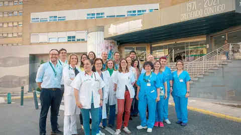 El Virgen del Rocío lidera el traslado de un bebé a un hospital de Londres para un trasplante de timo El Virgen del Rocío lidera el traslado de un bebé a un hospital de Londres para un trasplante de timo