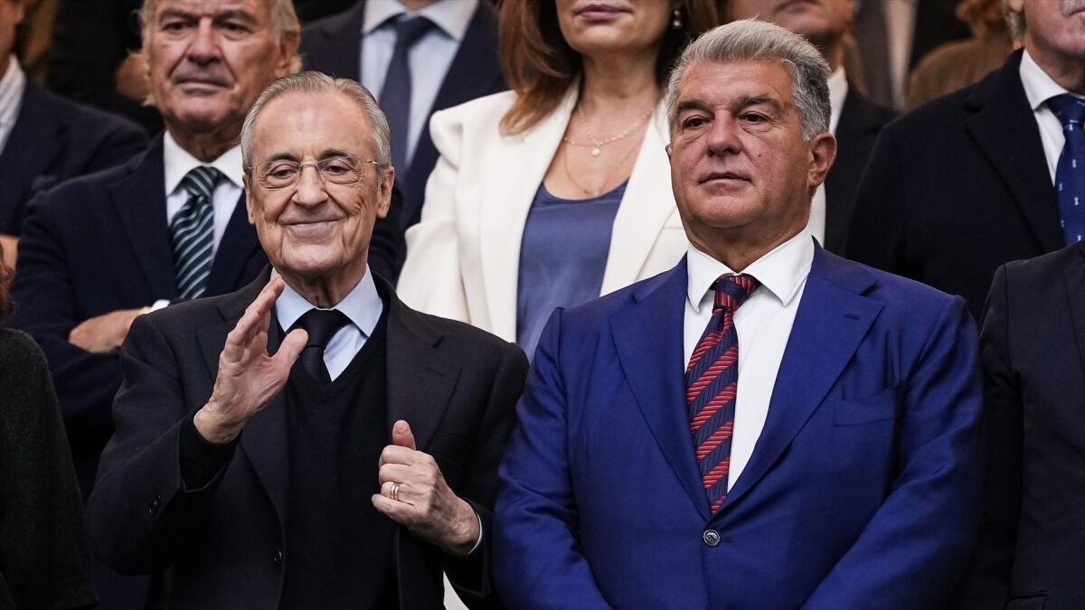 El FC Barcelona estudia medidas legales ante las acusaciones de Florentino Pérez: 