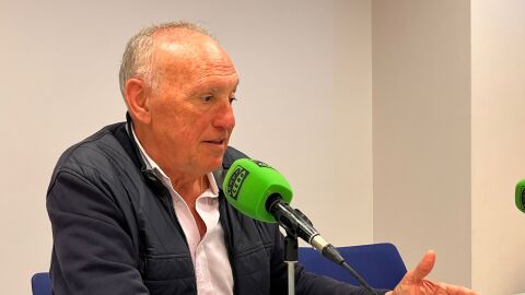 Vicent Soro, durante la entrevista en M&aacute;s de Uno de Onda Cero Vila-real. 
