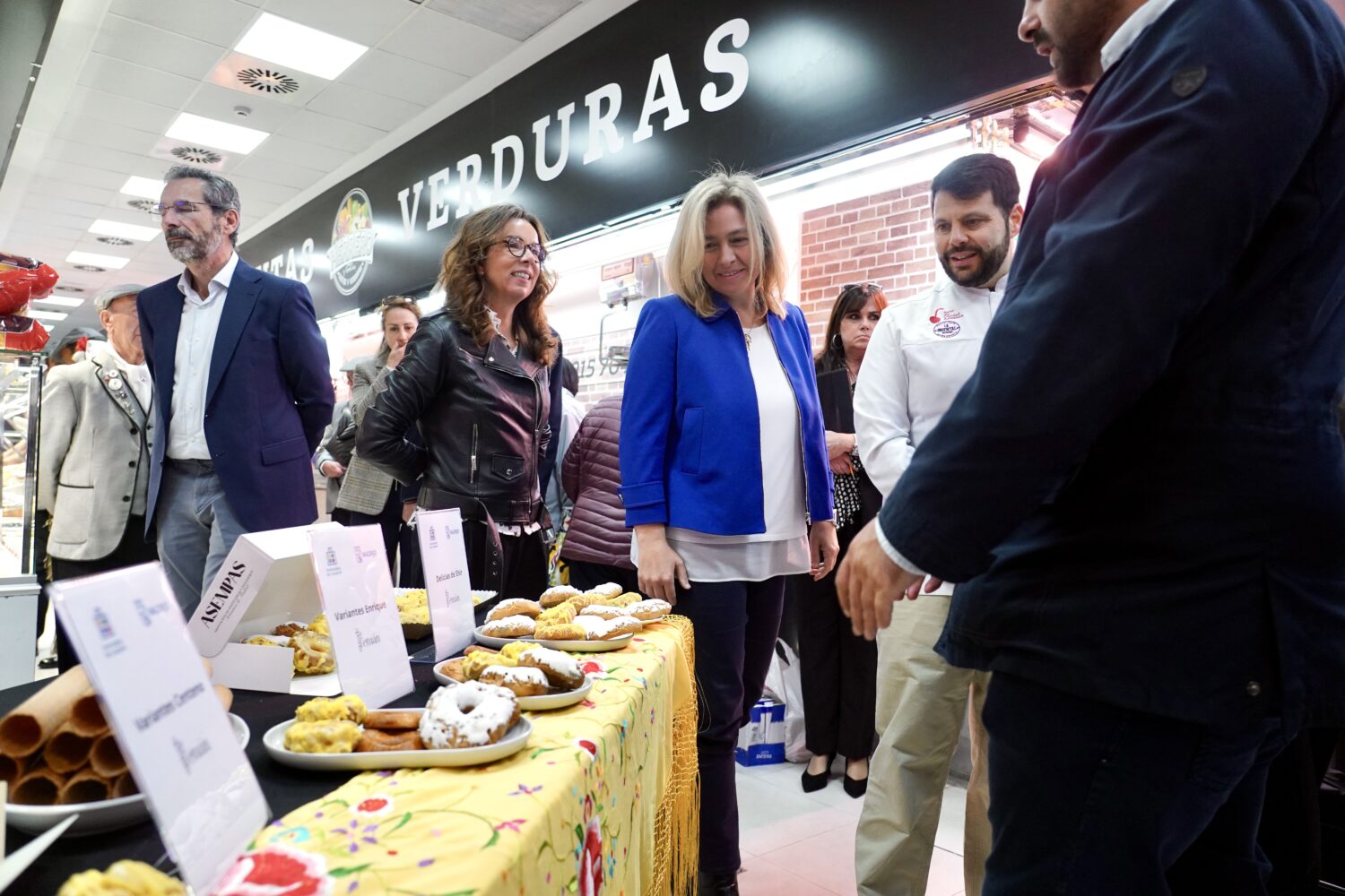 Madrid celebra San Isidro en sus mercados municipales con un homenaje a las rosquillas más castizas Madrid celebra San Isidro en sus mercados municipales con un homenaje a las rosquillas más castizas