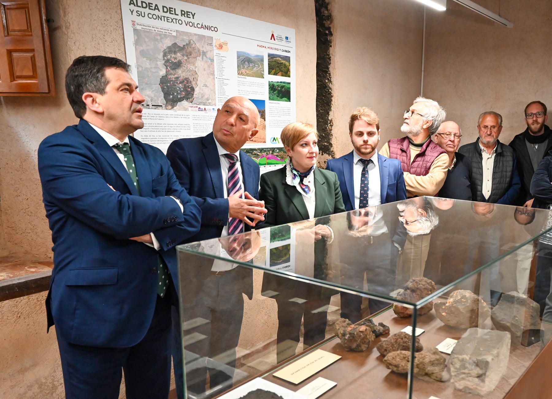 Inaugurado el Centro de Visitantes del Geoparque en Aldea del Rey para el impulso turístico Inaugurado el Centro de Visitantes del Geoparque en Aldea del Rey para el impulso turístico