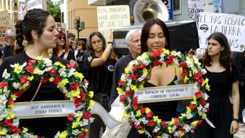 'Funeral' por la vivienda en Guanarteme