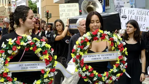 'Funeral' por la vivienda en Guanarteme 'Funeral' por la vivienda en Guanarteme