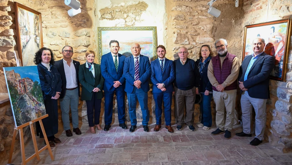 Inauguración del Centro de Visitantes del Geoparque en Aldea del Rey Inauguración del Centro de Visitantes del Geoparque en Aldea del Rey
