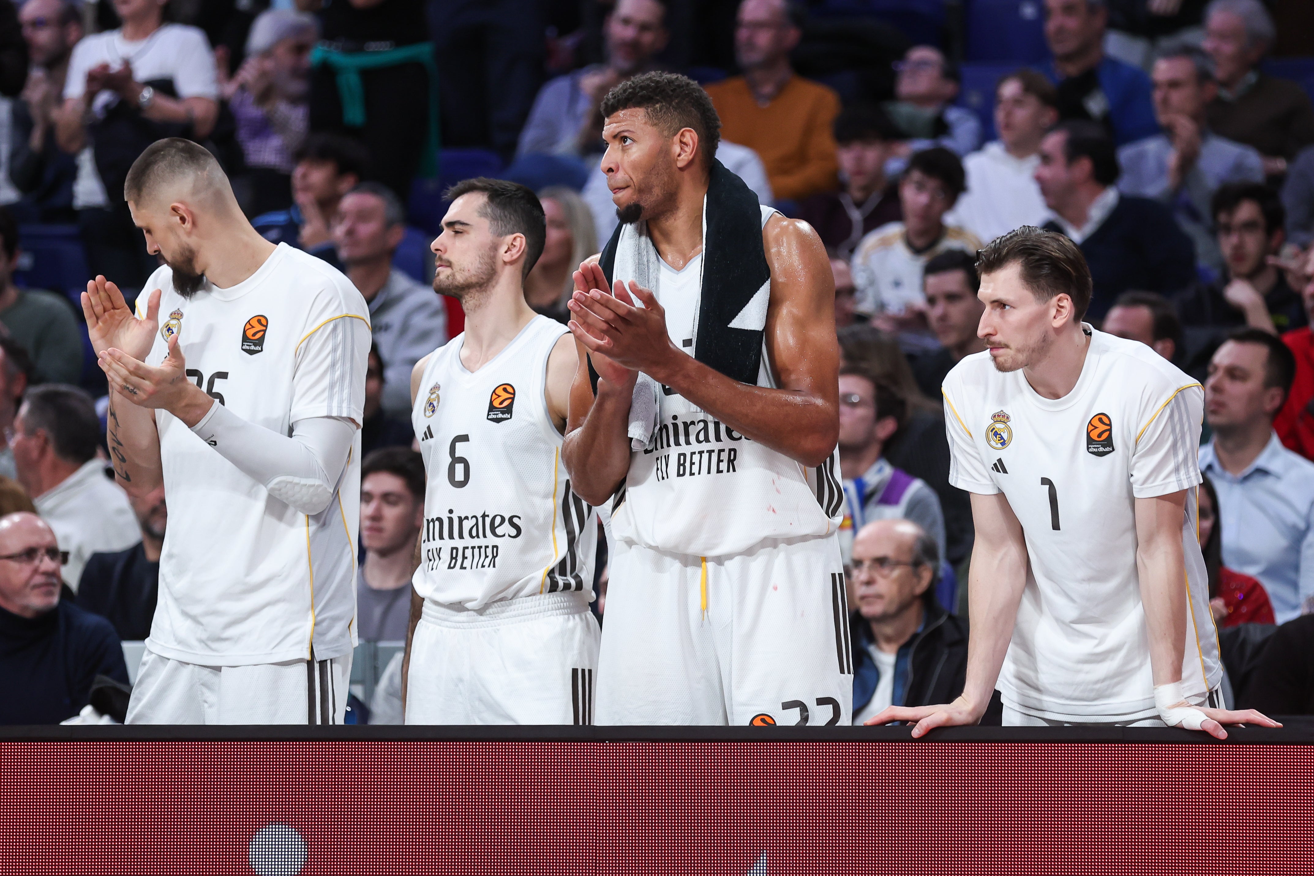 Tavares y Len, bajas del Real Madrid para la Final Four Tavares y Len, bajas del Real Madrid para la Final Four