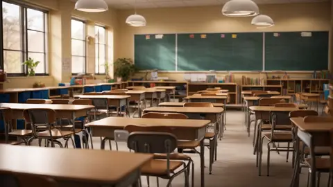 Aula educativa. Aula educativa.