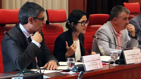 Parlon i Trapero es disculpen per la infiltració policial en una assemblea de docents Parlon i Trapero es disculpen per la infiltració policial en una assemblea de docents