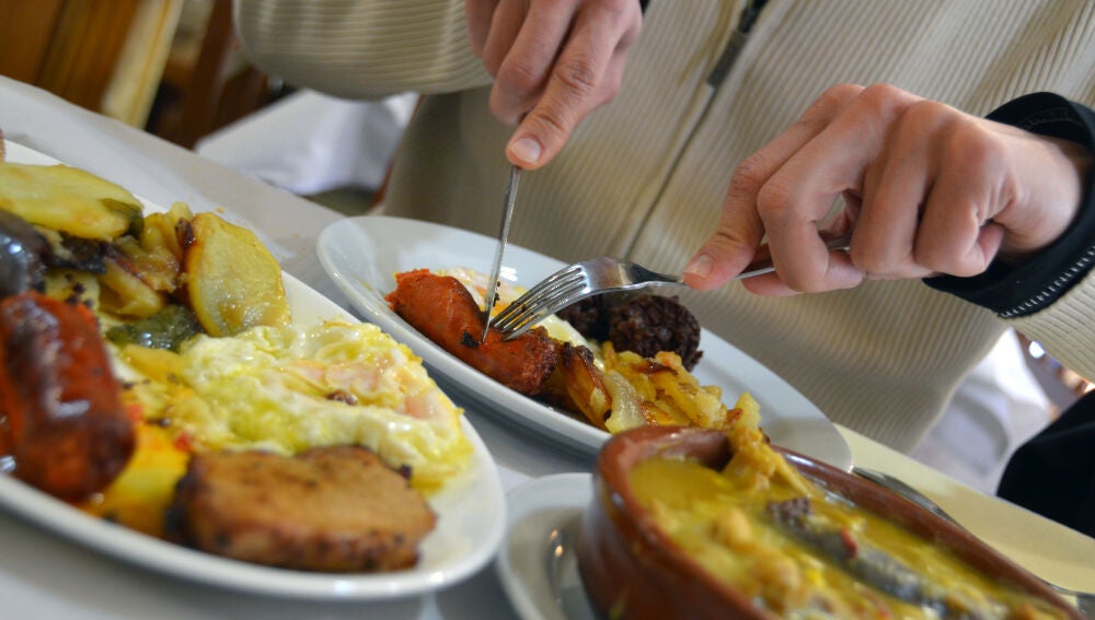 Plato variado en Andalucía.