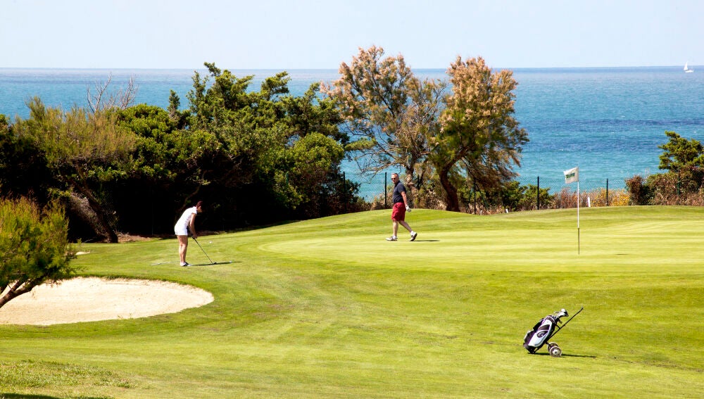 Golf en Sancti Petri.