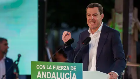 El presidente del PP-A y candidato a la reelección de la Presidencia de la Junta, Juanma Moreno. El presidente del PP-A y candidato a la reelección de la Presidencia de la Junta, Juanma Moreno.