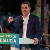 El presidente del PP-A y candidato a la reelección de la Presidencia de la Junta, Juanma Moreno. El presidente del PP-A y candidato a la reelección de la Presidencia de la Junta, Juanma Moreno.