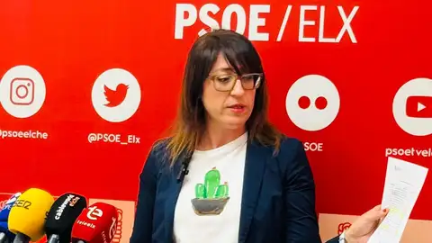 Patricia Maciá, concejal del PSOE de Elche. Patricia Maciá, concejal del PSOE de Elche.