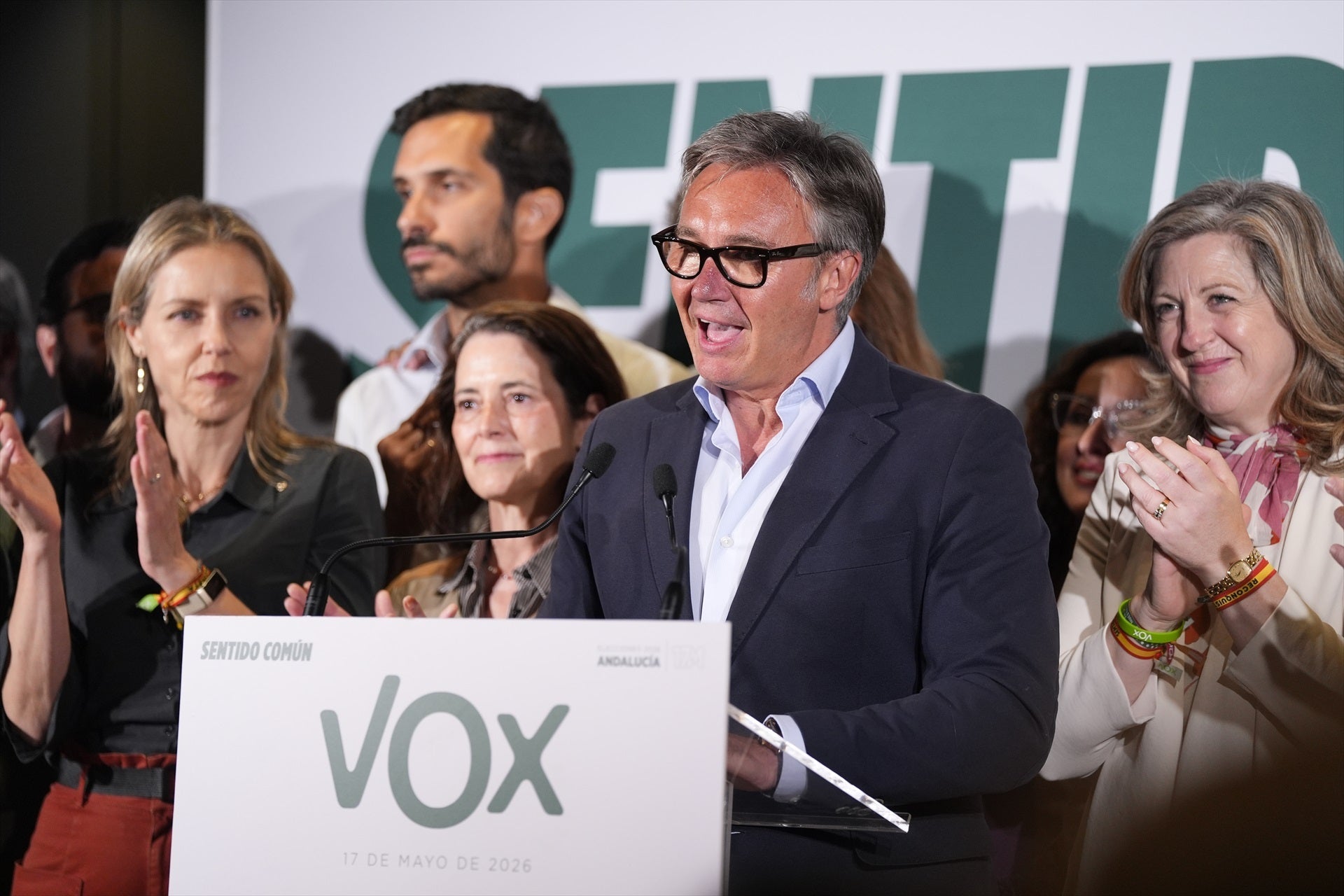 El candidato de Vox a la Presidencia de la Junta, Manuel Gavira, valora los resultados electorales El candidato de Vox a la Presidencia de la Junta, Manuel Gavira, valora los resultados electorales