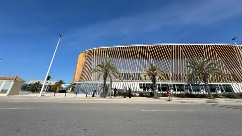 Pabellón ‘Sara Marín-María Díez’ de Elche. Pabellón ‘Sara Marín-María Díez’ de Elche.