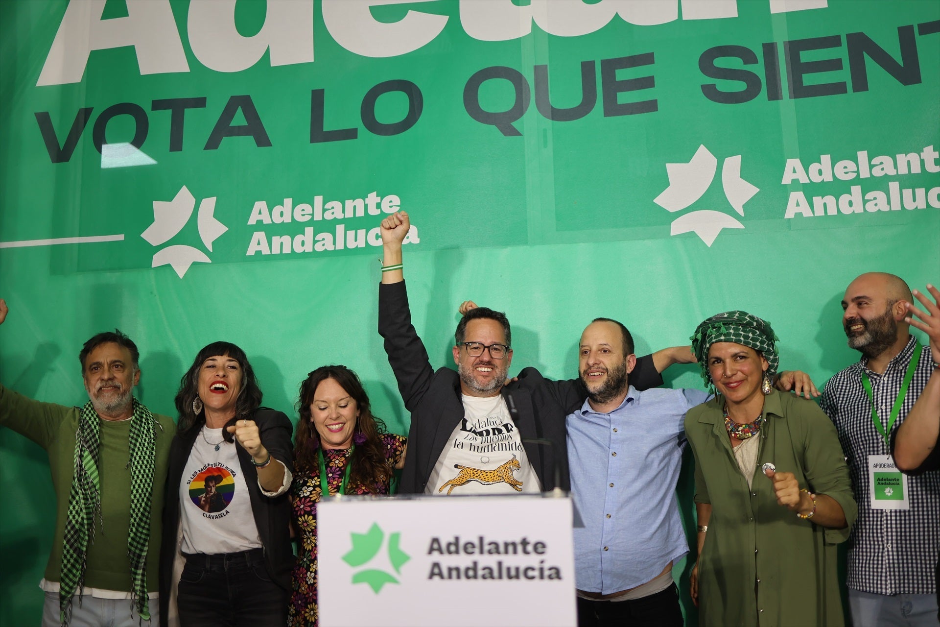 El auge de la izquierda independiente de Moncloa: Chunta Aragonesista y Adelante Andalucía irrumpen con fuerza El auge de la izquierda independiente de Moncloa: Chunta Aragonesista y Adelante Andalucía irrumpen con fuerza