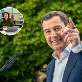 El presidente del PP de Andalucía, Juanma Moreno