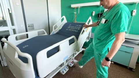 Nuevas camas del Hospital de la Ribera