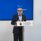 Francisco Soler, concejal de Estrategia Municipal del Ayuntamiento de Elche. Francisco Soler, concejal de Estrategia Municipal del Ayuntamiento de Elche.