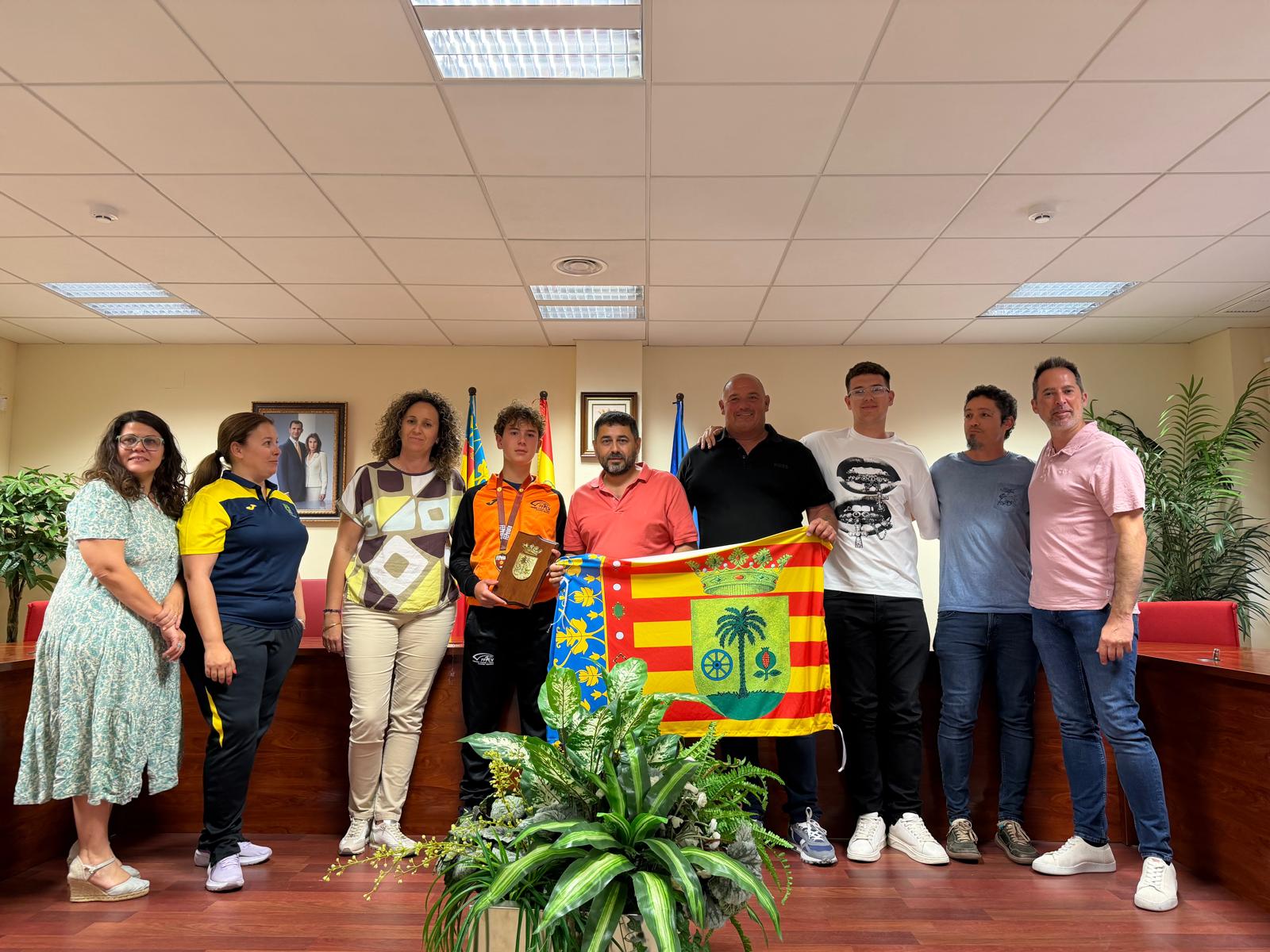 Darío Pérez conquista el Campeonato de España infantil de frontenis con la Selección Valenciana Darío Pérez conquista el Campeonato de España infantil de frontenis con la Selección Valenciana