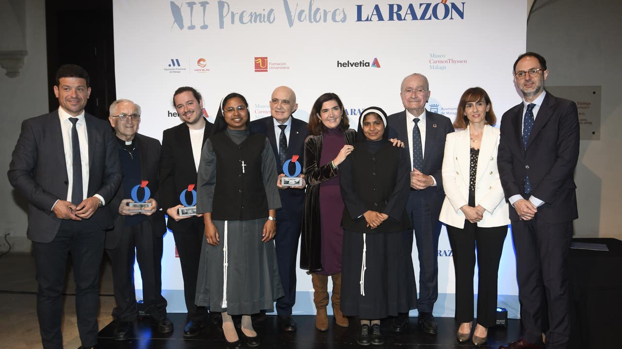 La Razón entrega el XIII Premio Valores en el Museo Thyssen de Málaga La Razón entrega el XIII Premio Valores en el Museo Thyssen de Málaga