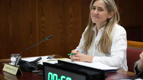 La vicepresidenta tercera y ministra para la Transición Ecológica y el Reto Demográfico, Sara Aagesen, comparece en la Comisión de Investigación sobre la dana, en el Senado. La vicepresidenta tercera y ministra para la Transición Ecológica y el Reto Demográfico, Sara Aagesen, comparece en la Comisión de Investigación sobre la dana, en el Senado.
