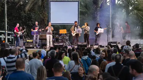 Imagen de archivo de la edición de la Mostra de Rock Intercentres de Elche del año 2023. Imagen de archivo de la edición de la Mostra de Rock Intercentres de Elche del año 2023.