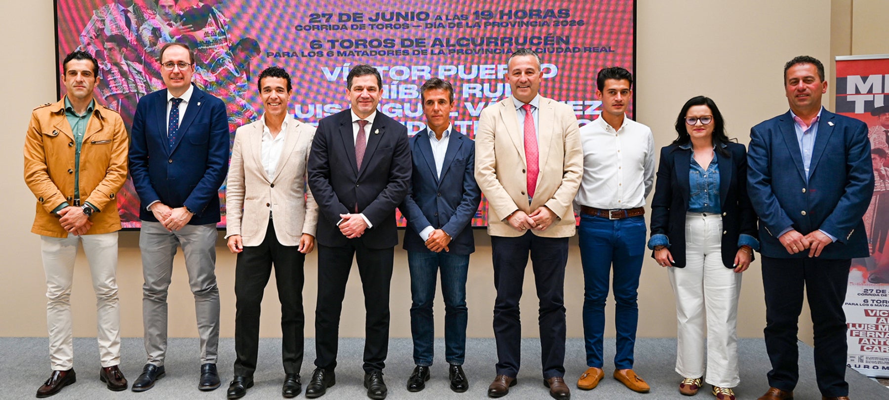 Histórico cartel taurino para el Día de la Provincia con seis toreros de Ciudad Real Histórico cartel taurino para el Día de la Provincia con seis toreros de Ciudad Real