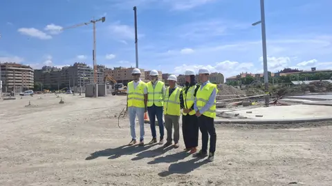 Cuenta atrás para la entrega de la urbanización del Polígono de las Harineras de Huesca Cuenta atrás para la entrega de la urbanización del Polígono de las Harineras de Huesca